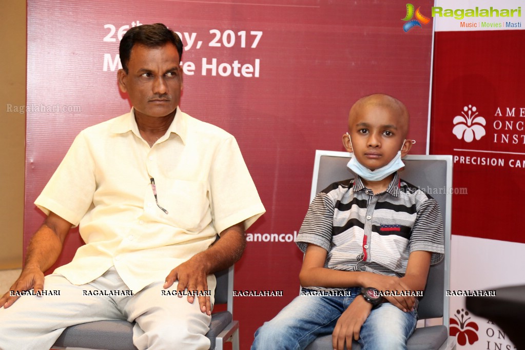 American Oncology Institute Press Conference at Mercure Hyderabad KCP, Hyderabad