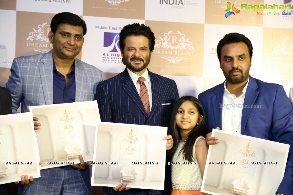 Anil Kapoor launched Dream India Group’s, 300 acre, luxurious Greek Style Villas real estate project in Hyderabad