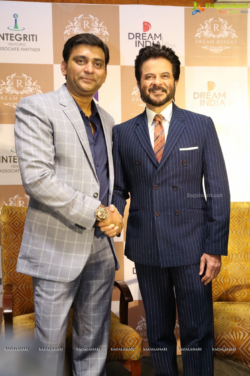 Anil Kapoor launched Dream India Group’s, 300 acre, luxurious Greek Style Villas real estate project in Hyderabad
