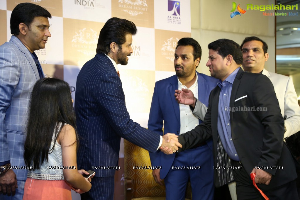 Anil Kapoor launched Dream India Group’s, 300 acre, luxurious Greek Style Villas real estate project in Hyderabad