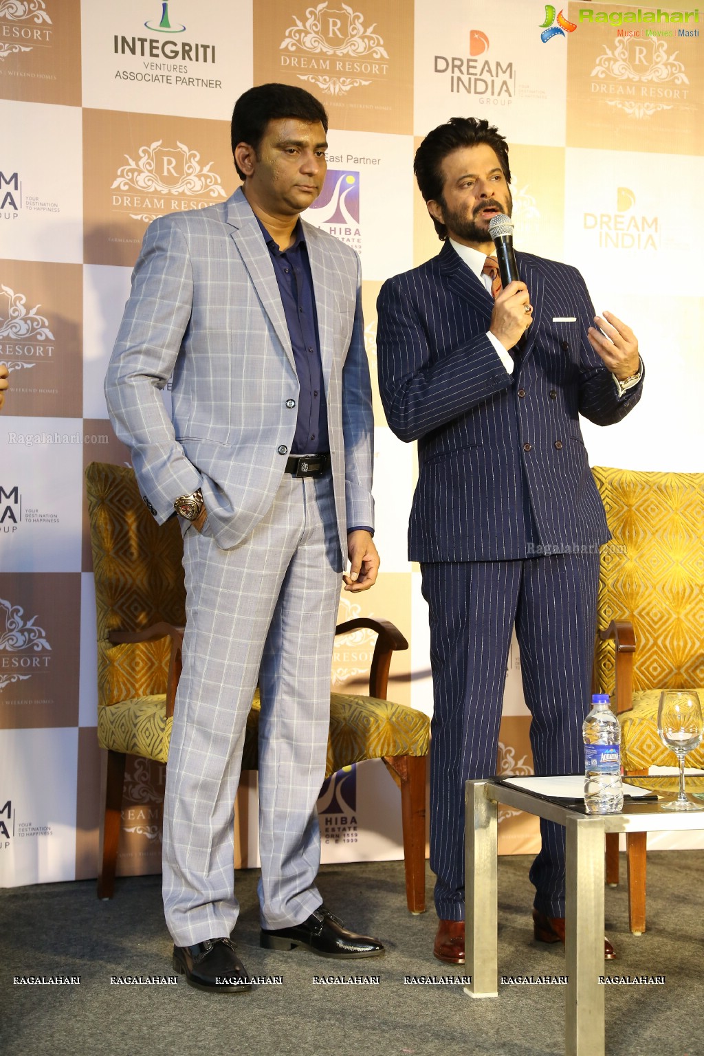 Anil Kapoor launched Dream India Group’s, 300 acre, luxurious Greek Style Villas real estate project in Hyderabad