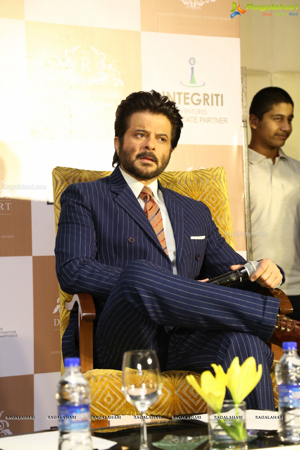 Anil Kapoor launched Dream India Group’s, 300 acre, luxurious Greek Style Villas real estate project in Hyderabad