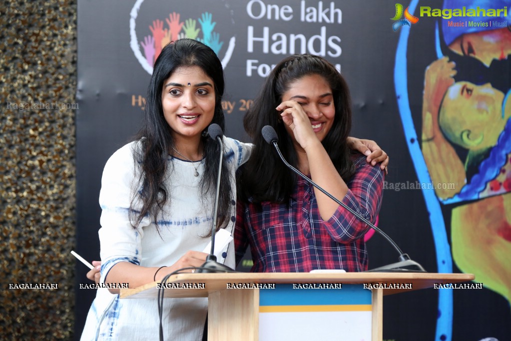 Curtain Raiser of One Lakh Hands For Mom at Apollo Hospitals, Jubilee Hills, Hyderabad