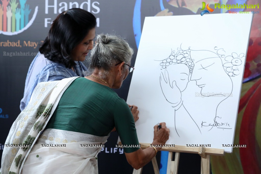 Curtain Raiser of One Lakh Hands For Mom at Apollo Hospitals, Jubilee Hills, Hyderabad