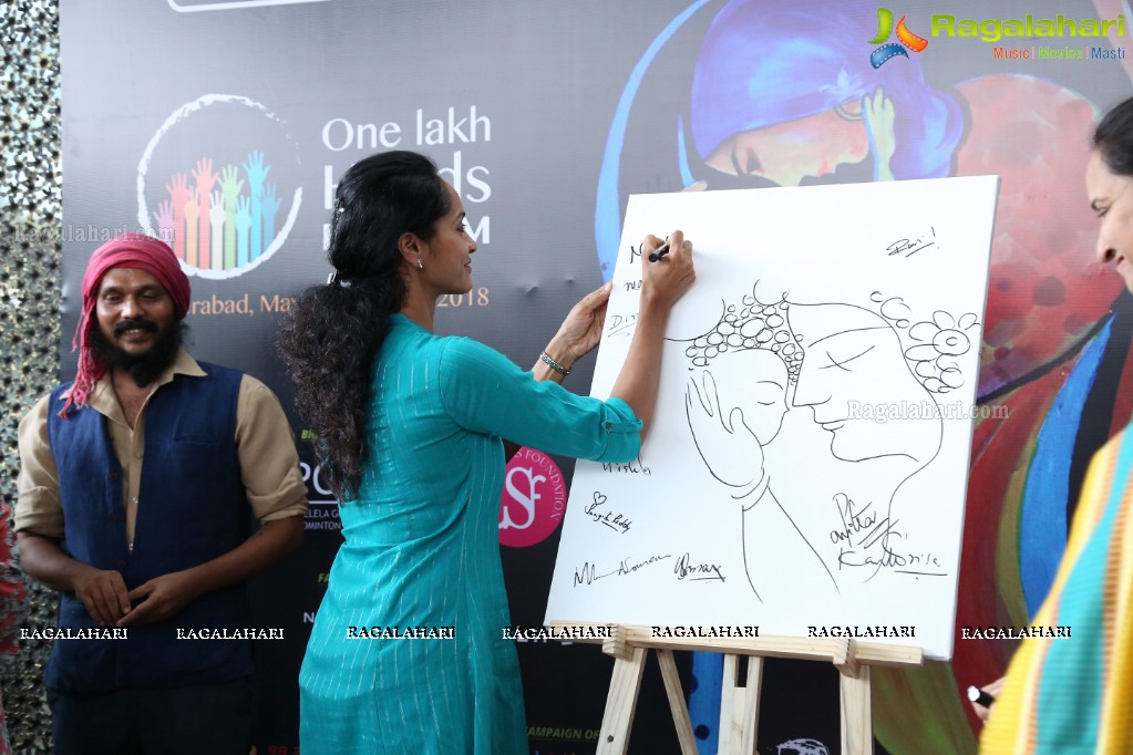 Curtain Raiser of One Lakh Hands For Mom at Apollo Hospitals, Jubilee Hills, Hyderabad