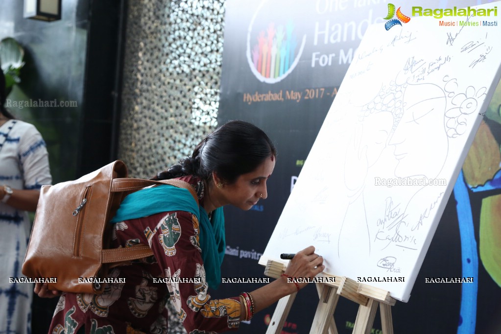 Curtain Raiser of One Lakh Hands For Mom at Apollo Hospitals, Jubilee Hills, Hyderabad