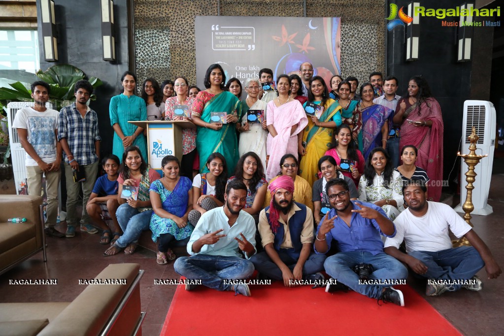 Curtain Raiser of One Lakh Hands For Mom at Apollo Hospitals, Jubilee Hills, Hyderabad