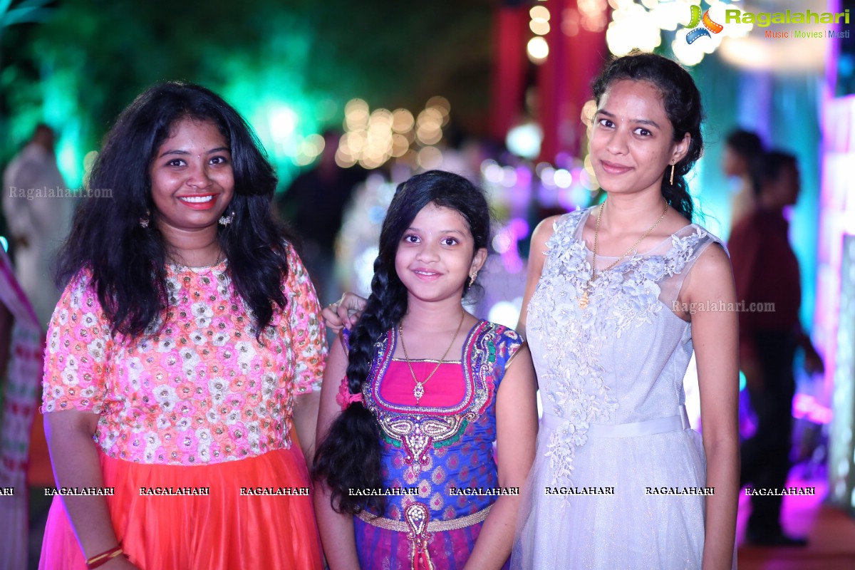 Vattam Family's Bhargav and Amrutha Sangeet at Aalankrita Resort