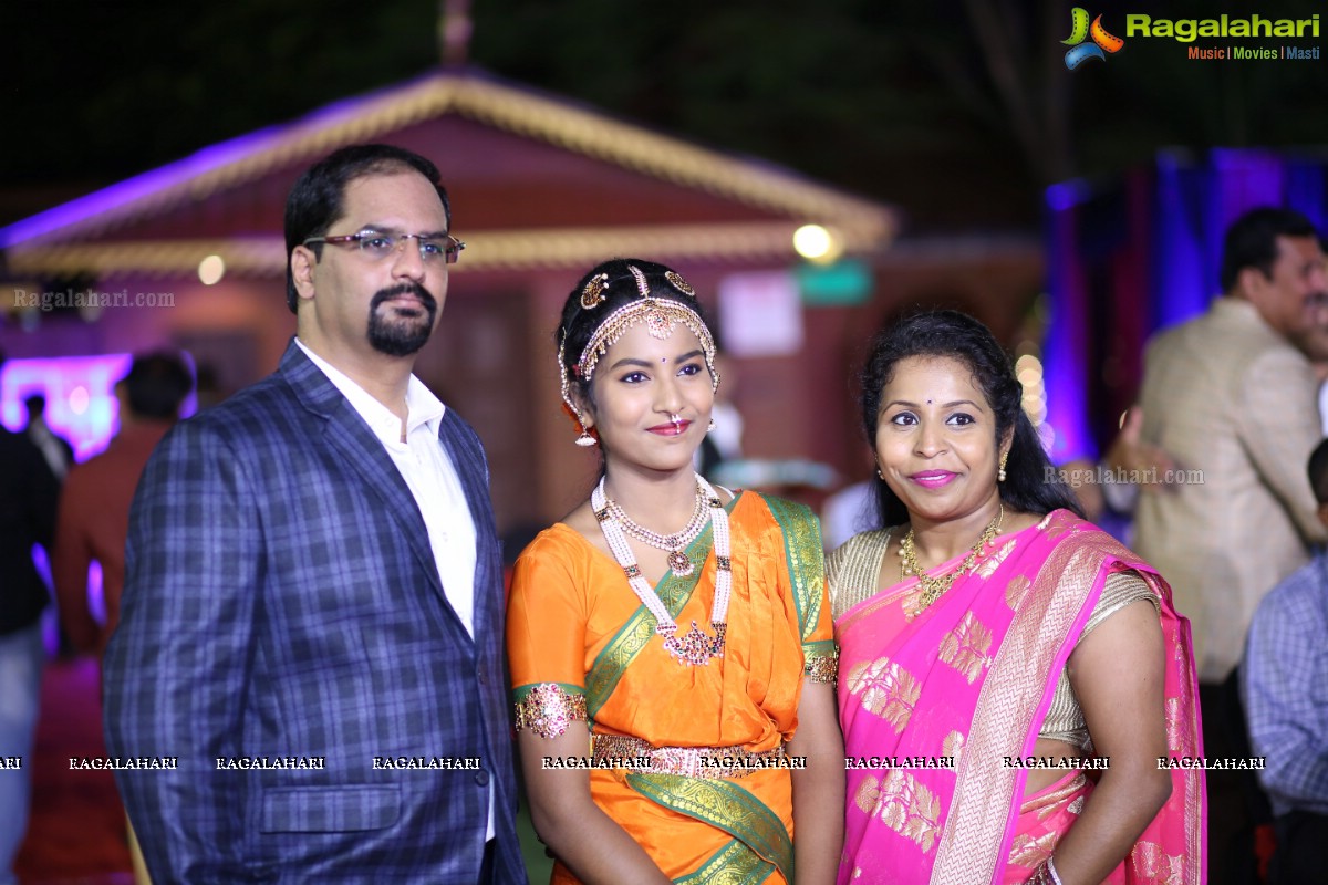 Vattam Family's Bhargav and Amrutha Sangeet at Aalankrita Resort
