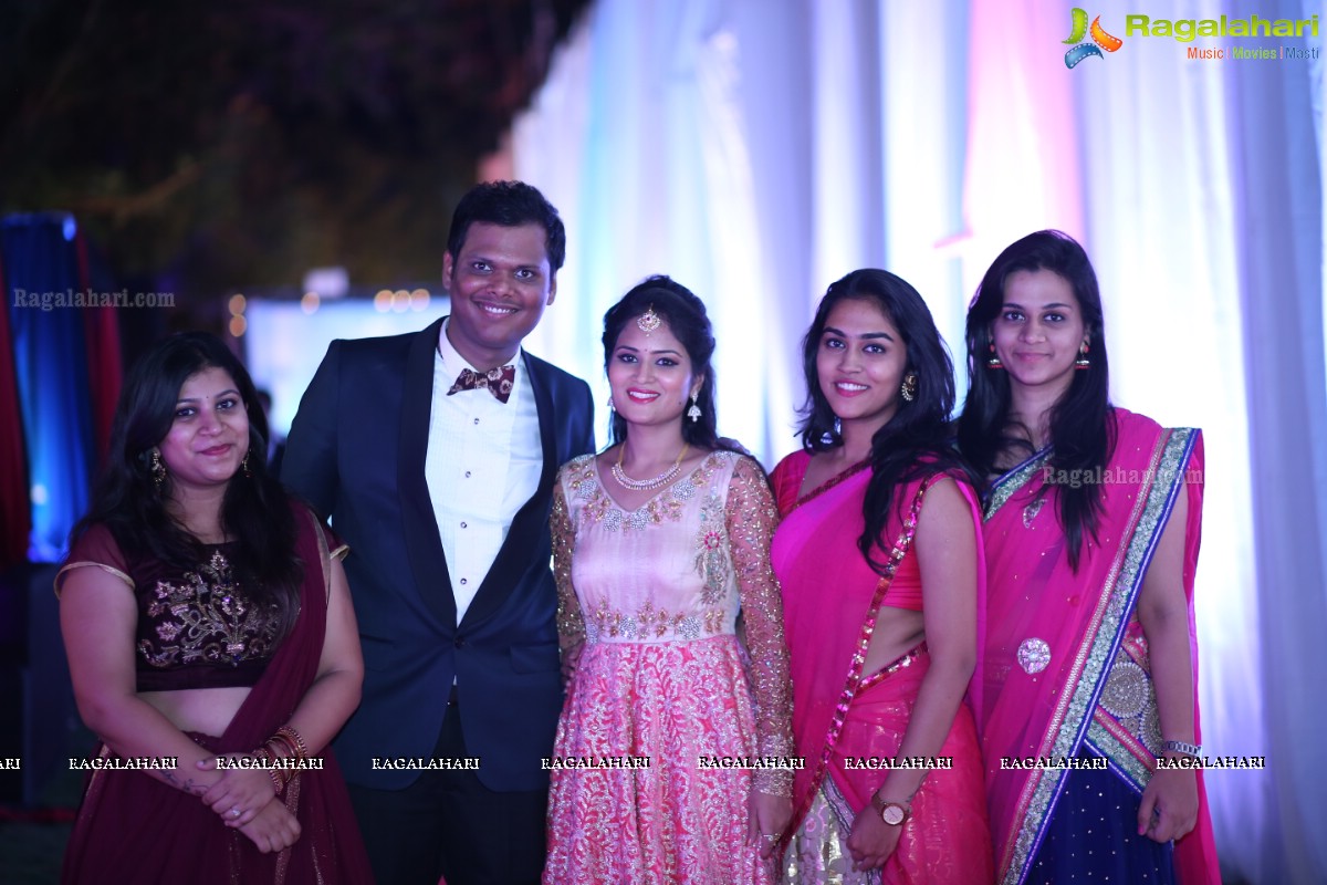 Vattam Family's Bhargav and Amrutha Sangeet at Aalankrita Resort