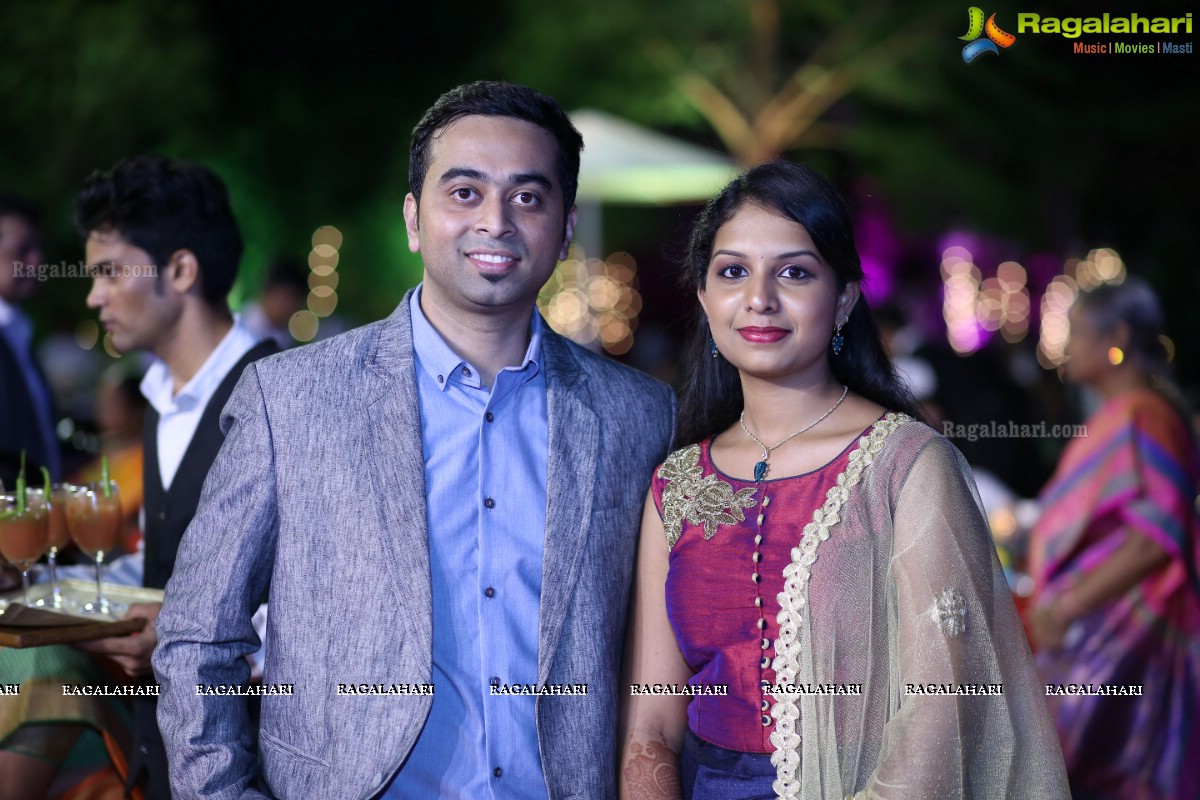 Vattam Family's Bhargav and Amrutha Sangeet at Aalankrita Resort