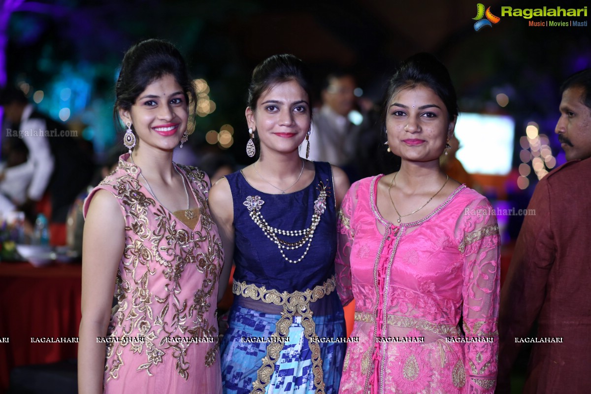 Vattam Family's Bhargav and Amrutha Sangeet at Aalankrita Resort