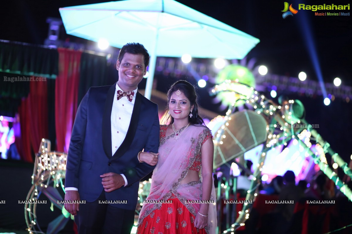 Vattam Family's Bhargav and Amrutha Sangeet at Aalankrita Resort