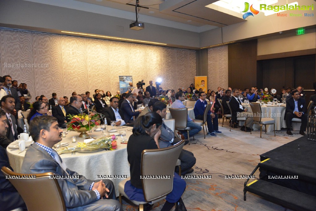 Andhra Pradesh Chief Minister Chandra Babu Naidu Business meet with Bay Area CEOs, California, USA