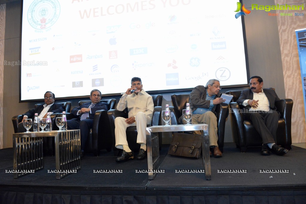 Andhra Pradesh Chief Minister Chandra Babu Naidu Business meet with Bay Area CEOs, California, USA