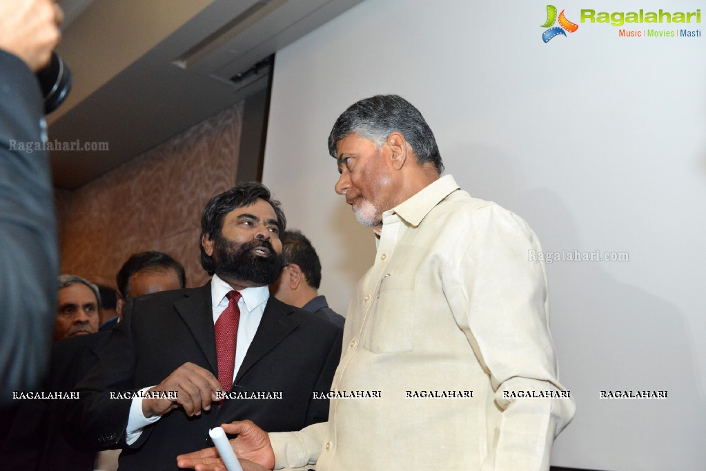 Andhra Pradesh Chief Minister Chandra Babu Naidu Business meet with Bay Area CEOs, California, USA