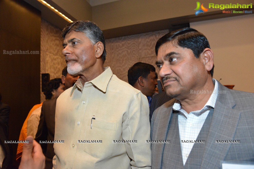 Andhra Pradesh Chief Minister Chandra Babu Naidu Business meet with Bay Area CEOs, California, USA