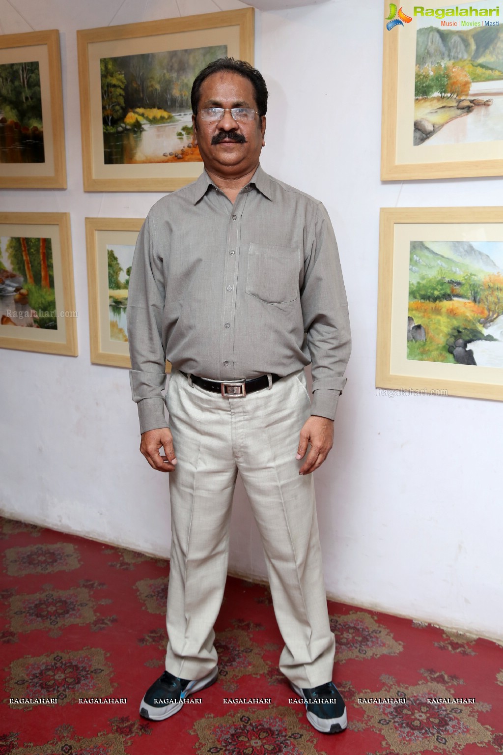 Art Exhibition of Dr. Chandramouly at Pegasus Art Gallery, Hyderabad