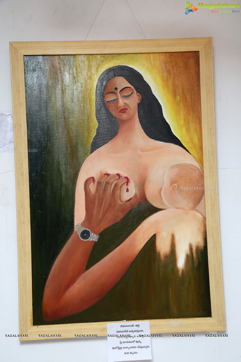 Art Exhibition of Dr. Chandramouly at Pegasus Art Gallery, Hyderabad