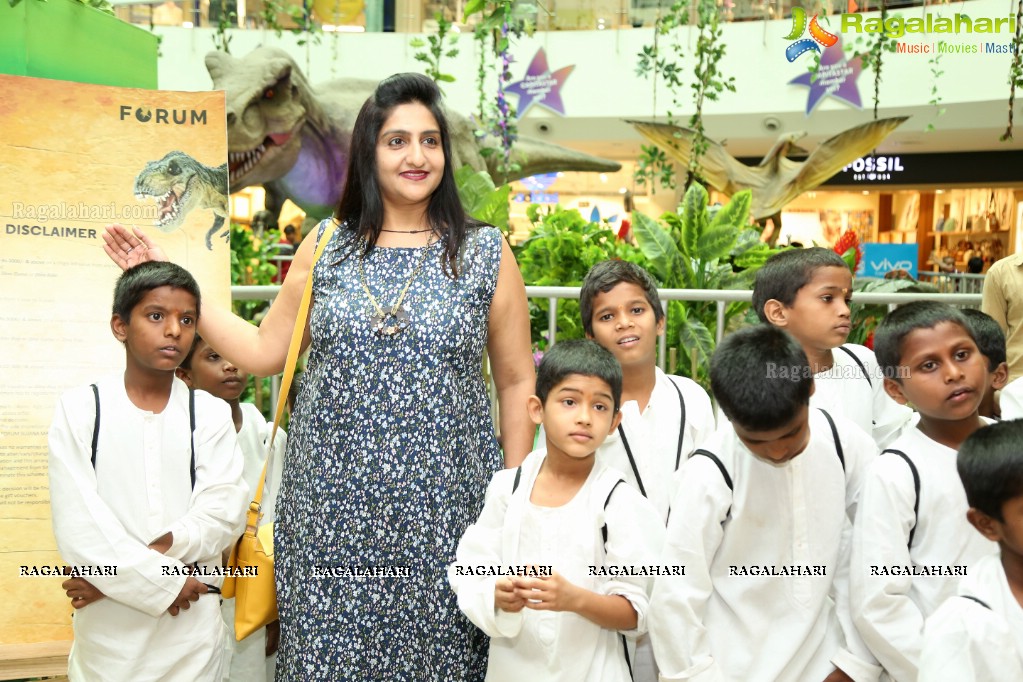 A Creative CSR Initiative for Orphan & Destitute Kids at Dino Park, Forum Sujana Mall, Hyderabad