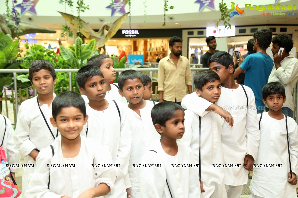 A Creative CSR Initiative for Orphan & Destitute Kids at Dino Park, Forum Sujana Mall, Hyderabad