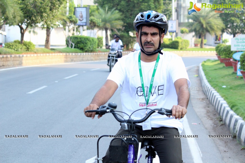 5K Cycle Marathon by S&P Global Market Intelligence, Hyderabad