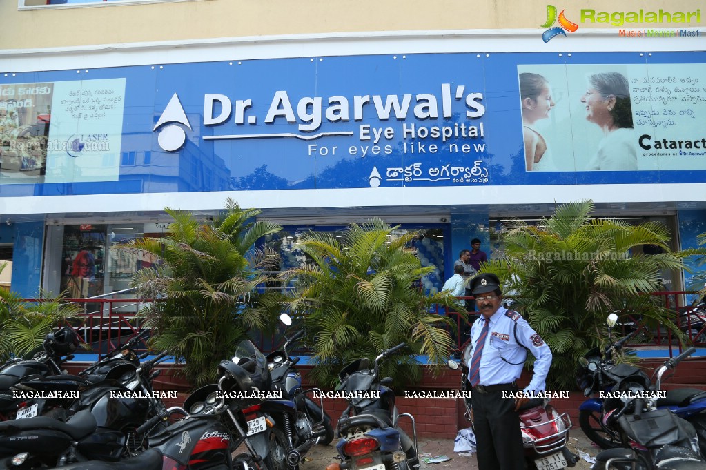 Regina Cassandra inaugurates Dr. Agarwal's Eye Hospital at Himayatnagar