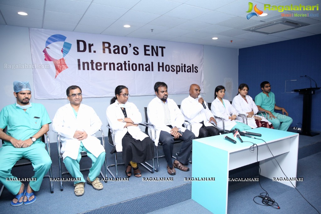 Dr. Rao's ENT International Hospitals Free ENT and Plastic Surgery Camp