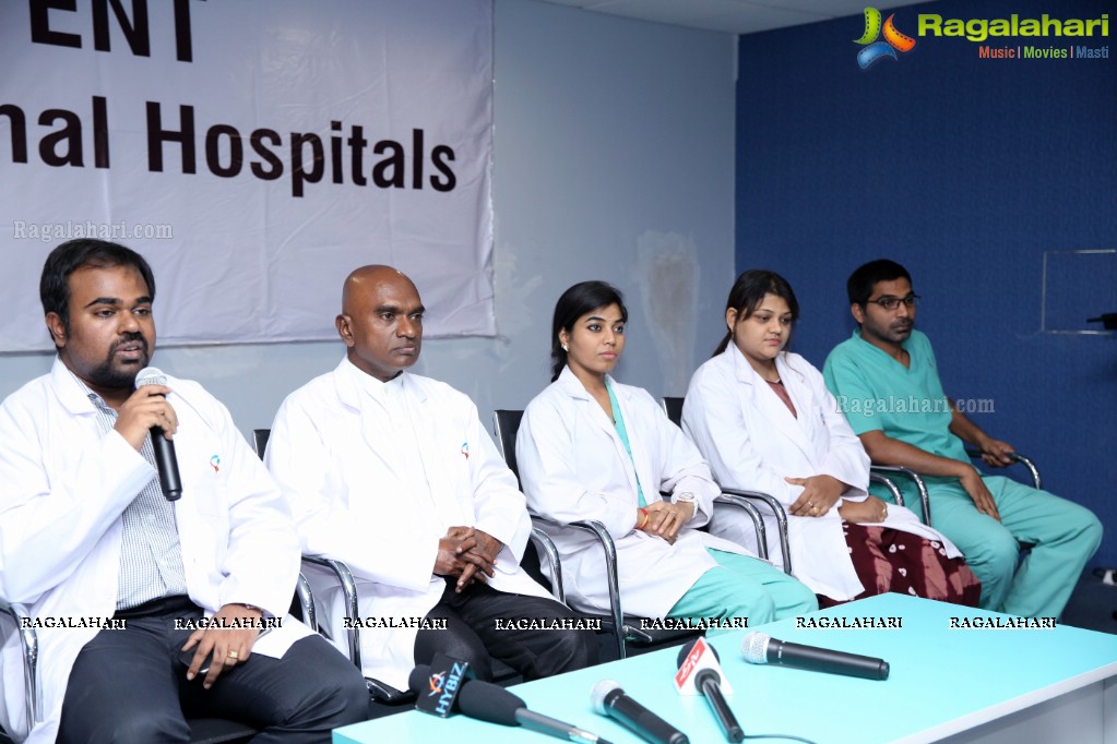 Dr. Rao's ENT International Hospitals Free ENT and Plastic Surgery Camp