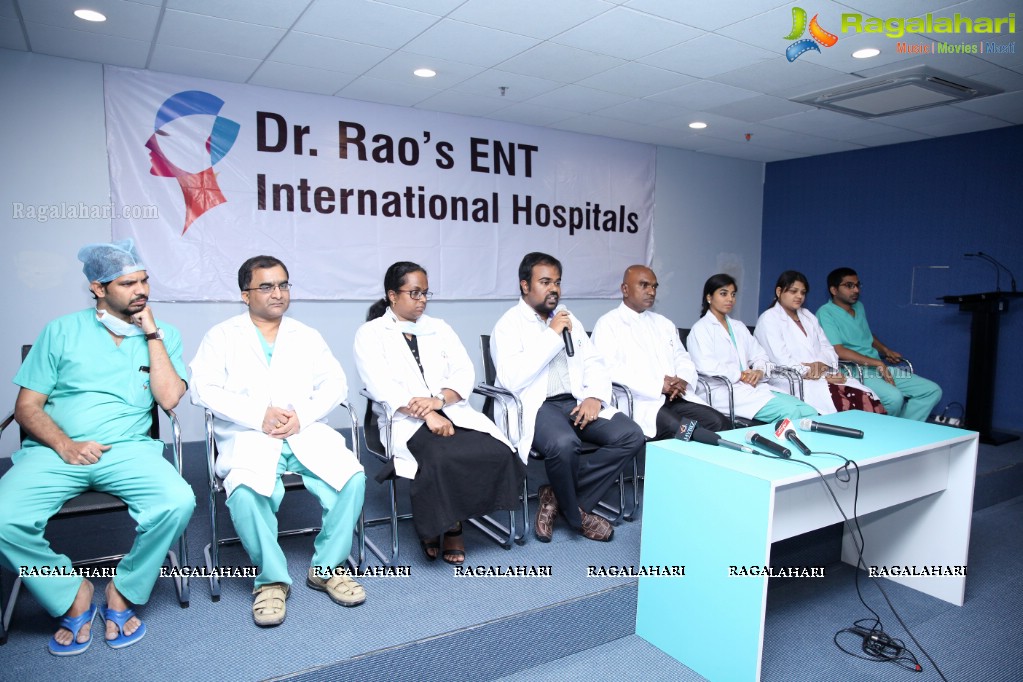 Dr. Rao's ENT International Hospitals Free ENT and Plastic Surgery Camp