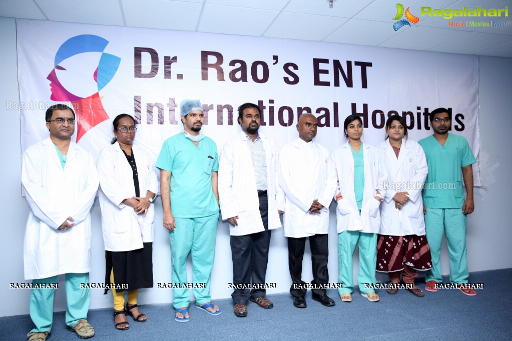 Dr. Rao's ENT International Hospitals Free ENT and Plastic Surgery Camp