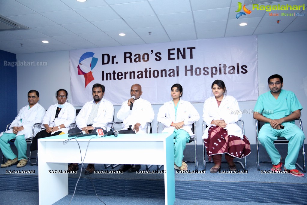 Dr. Rao's ENT International Hospitals Free ENT and Plastic Surgery Camp