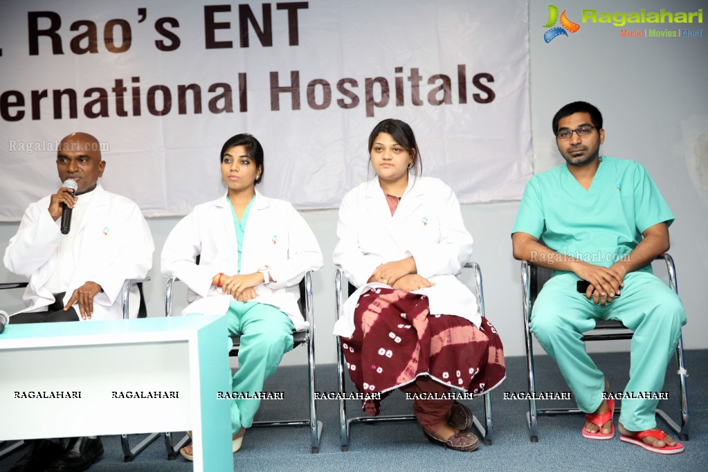 Dr. Rao's ENT International Hospitals Free ENT and Plastic Surgery Camp