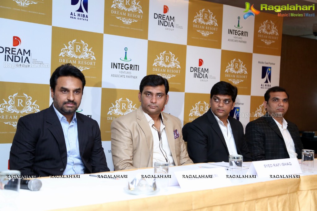 Dream India Group's 500 Crore Project Dream Resort Announcement at Taj Deccan, Hyderabad