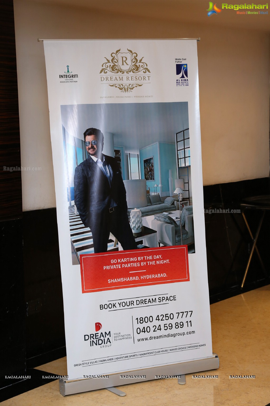 Dream India Group's 500 Crore Project Dream Resort Announcement at Taj Deccan, Hyderabad
