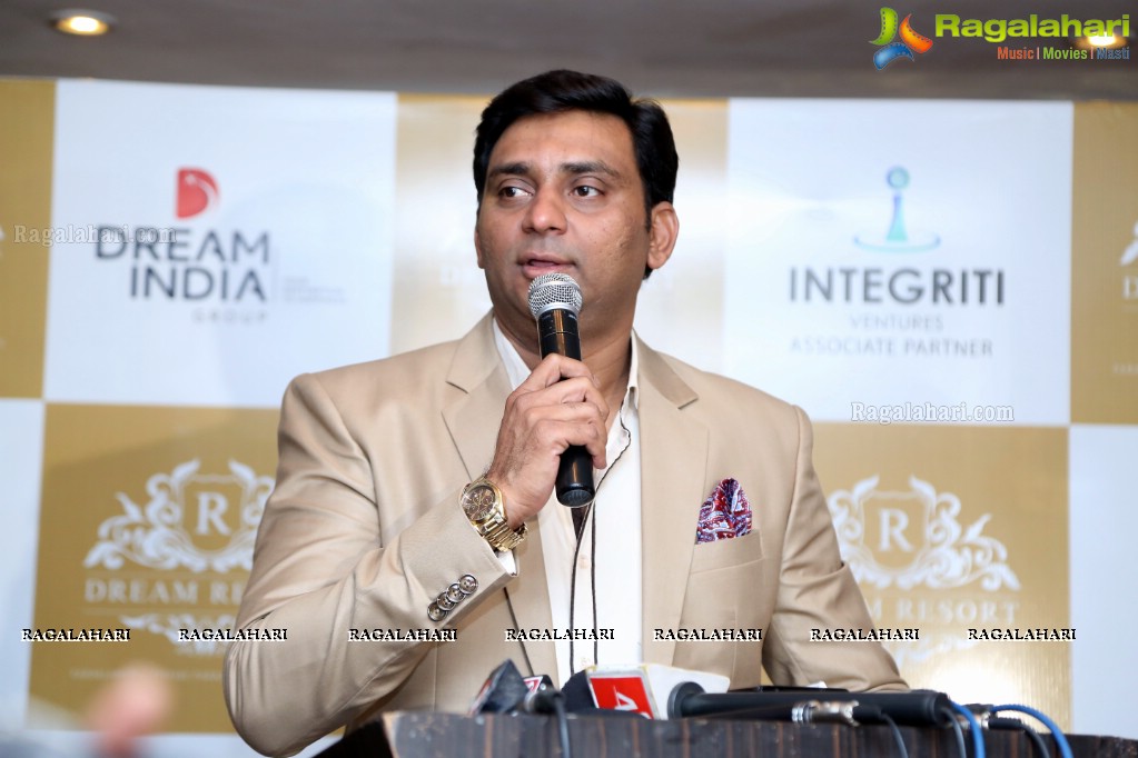 Dream India Group's 500 Crore Project Dream Resort Announcement at Taj Deccan, Hyderabad