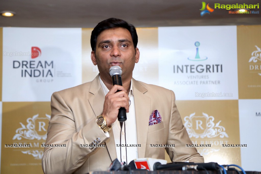 Dream India Group's 500 Crore Project Dream Resort Announcement at Taj Deccan, Hyderabad