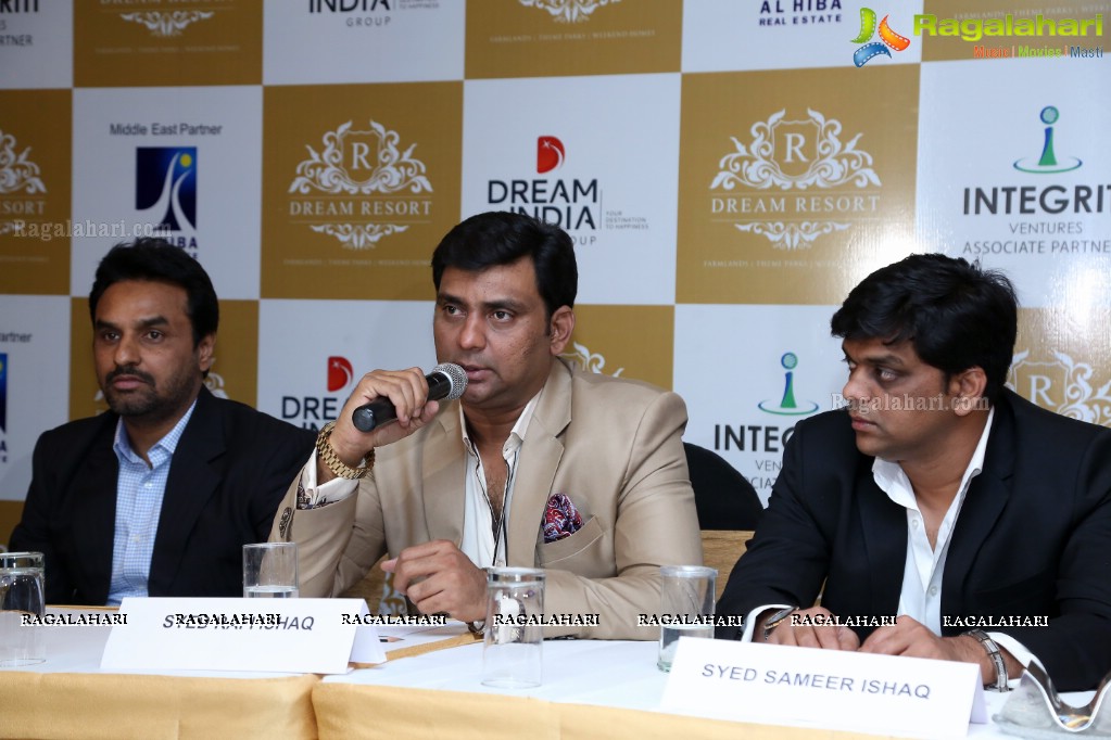 Dream India Group's 500 Crore Project Dream Resort Announcement at Taj Deccan, Hyderabad