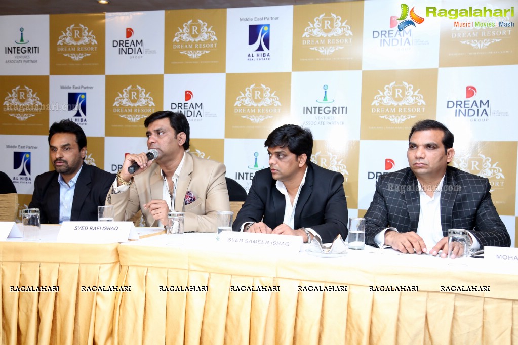 Dream India Group's 500 Crore Project Dream Resort Announcement at Taj Deccan, Hyderabad