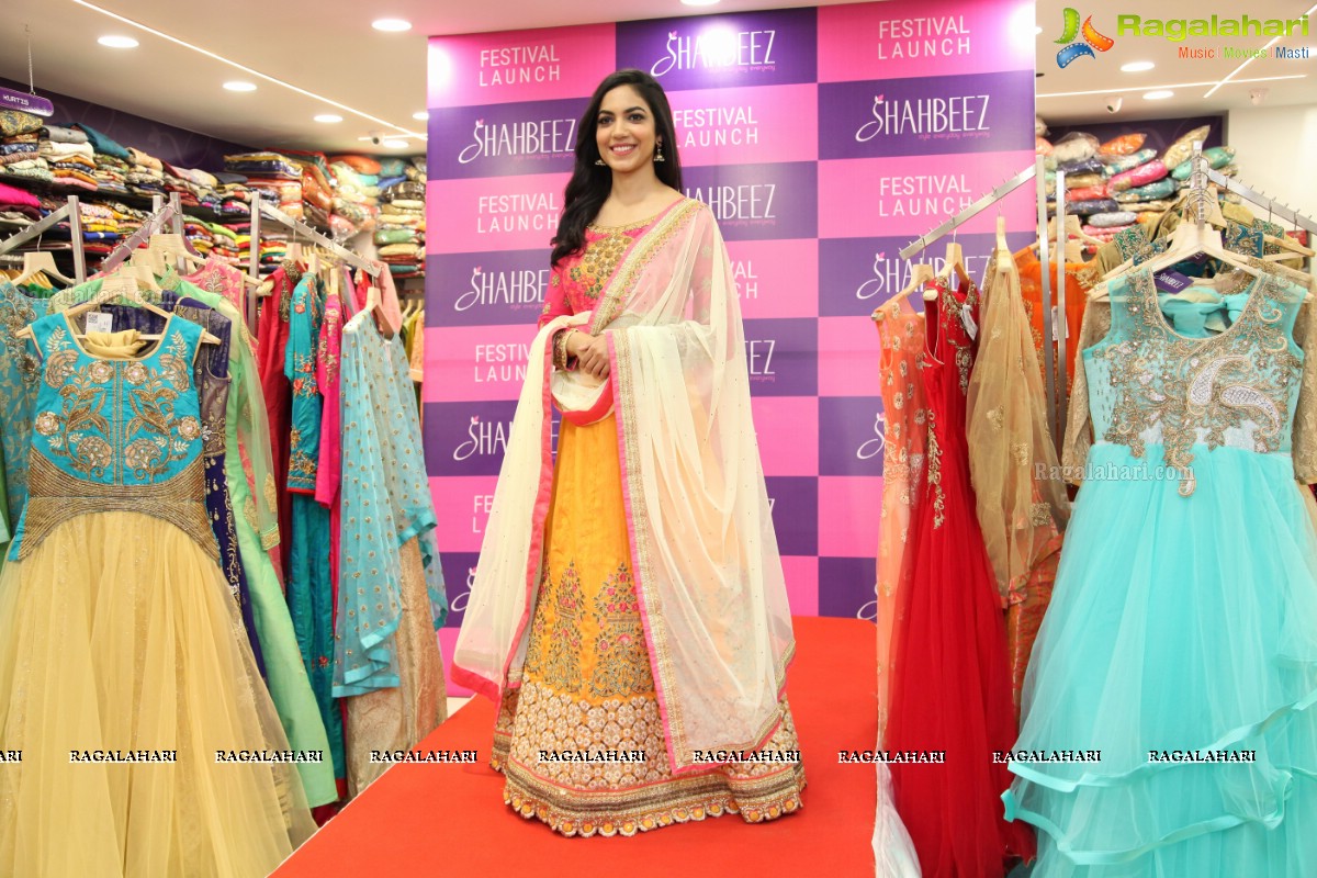 Ritu Varma launches Festival Fashion Collection at Shahbeez, Abids, Hyderabad