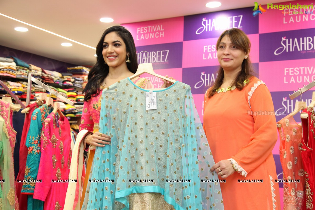 Ritu Varma launches Festival Fashion Collection at Shahbeez, Abids, Hyderabad
