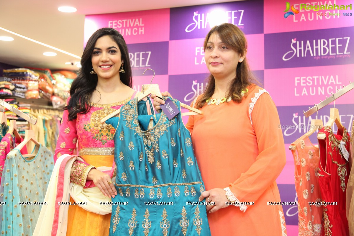 Ritu Varma launches Festival Fashion Collection at Shahbeez, Abids, Hyderabad