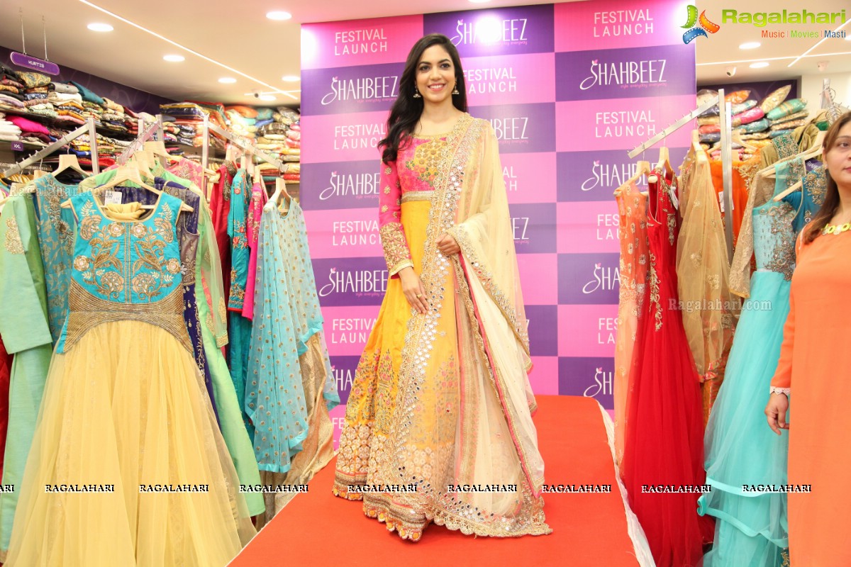 Ritu Varma launches Festival Fashion Collection at Shahbeez, Abids, Hyderabad