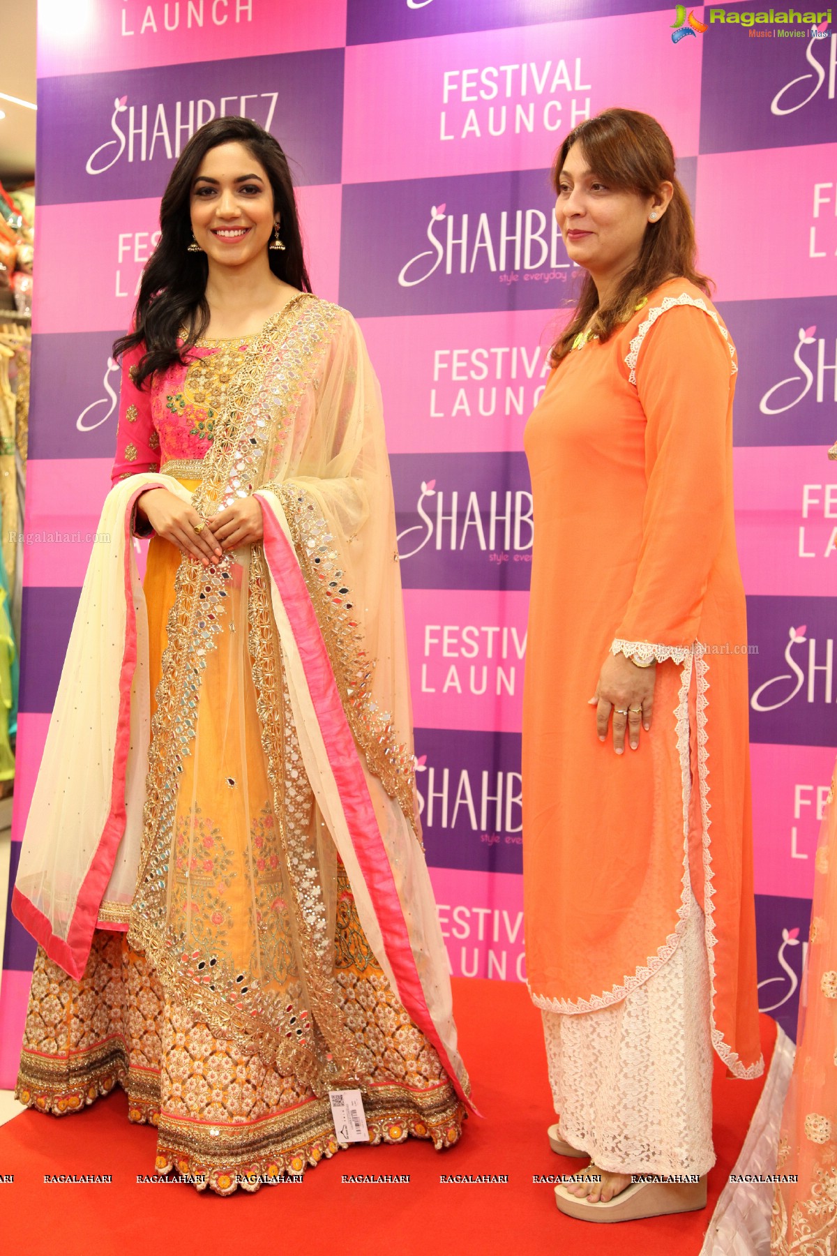 Ritu Varma launches Festival Fashion Collection at Shahbeez, Abids, Hyderabad