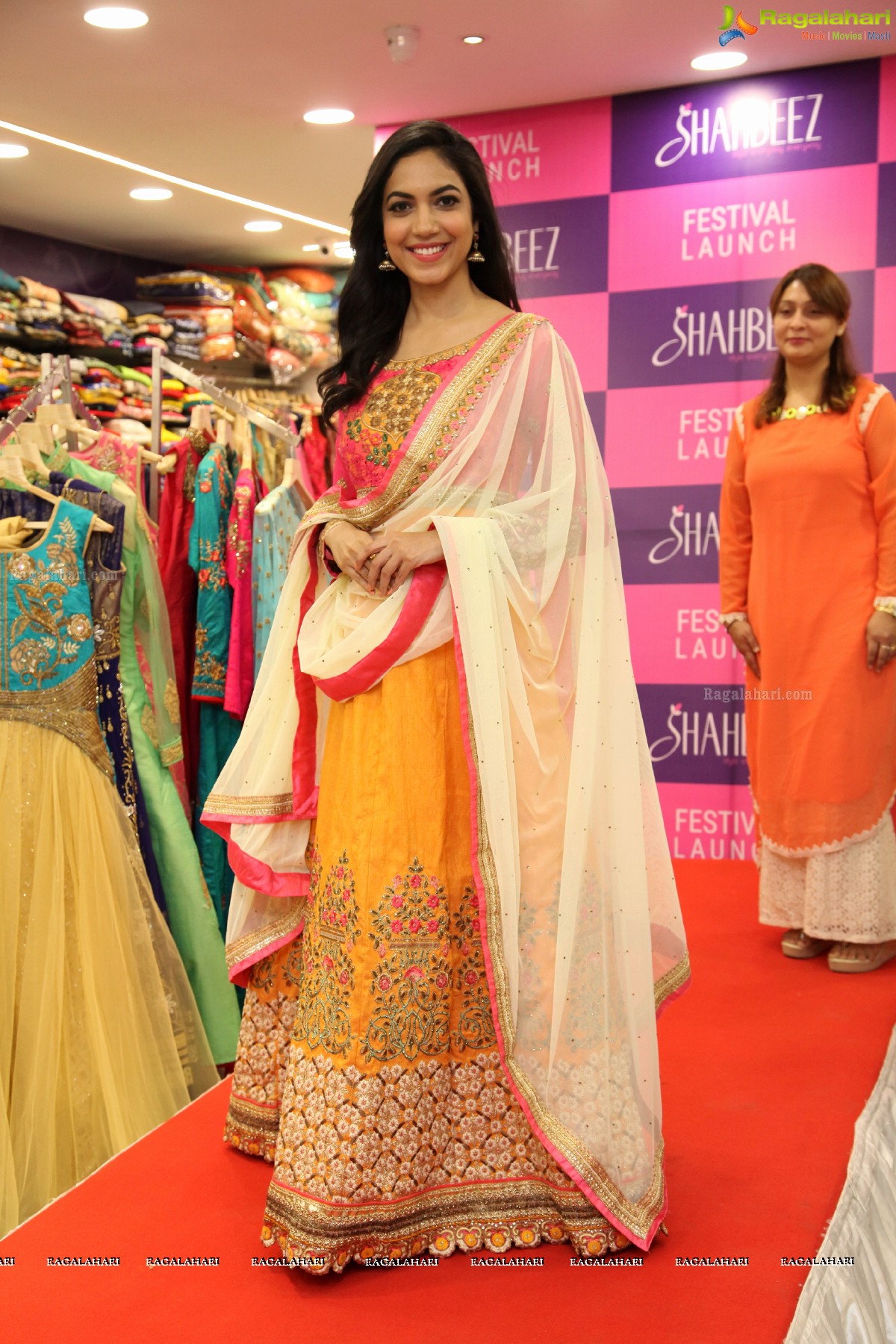 Ritu Varma launches Festival Fashion Collection at Shahbeez, Abids, Hyderabad