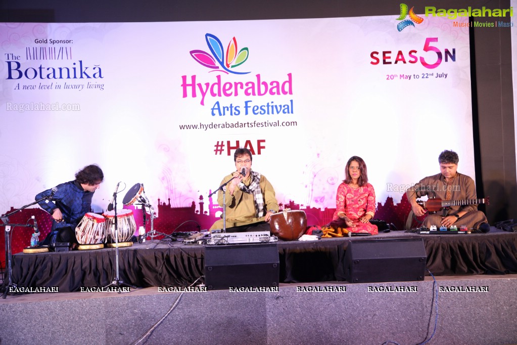 Fusion Music Concert by Hyderabad Arts Festival at Botanical Club House, Kondapur