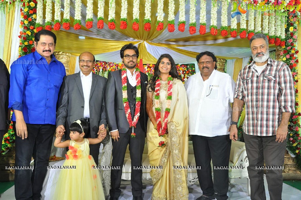 Director Guda Ramakrishna Daughter Sravani's Wedding Reception