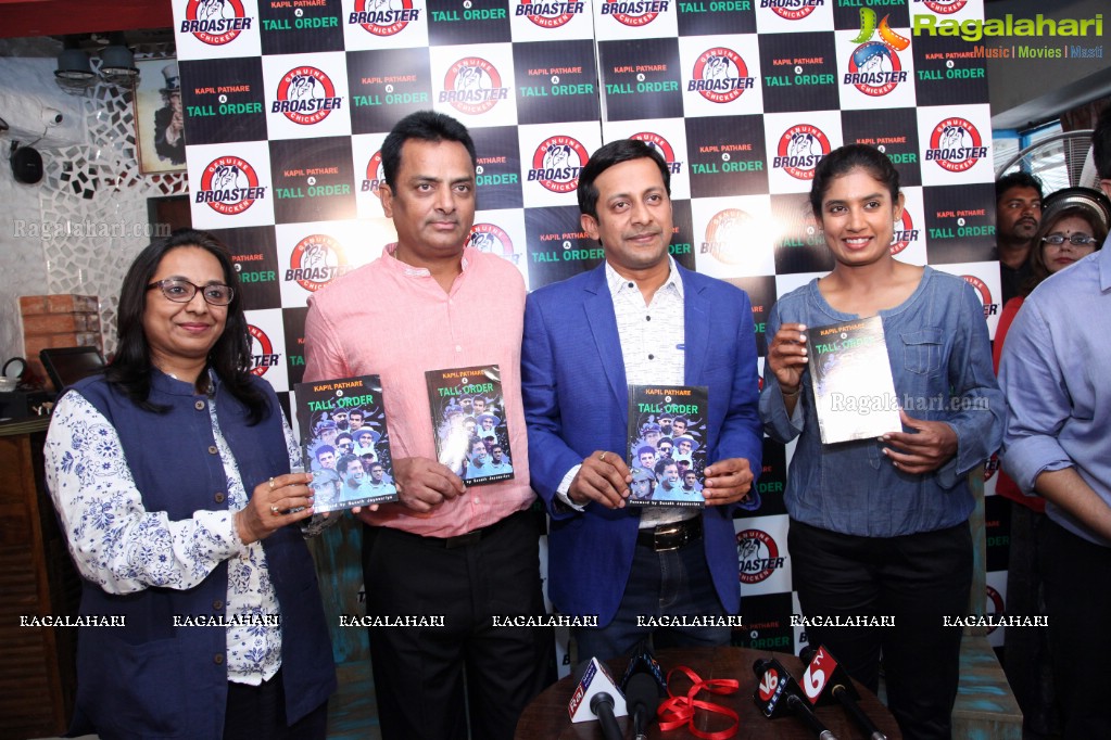 Kapil Pathare's A Tall Order Book Promotional Event at Genuine Broaster Chicken, Hyderabad