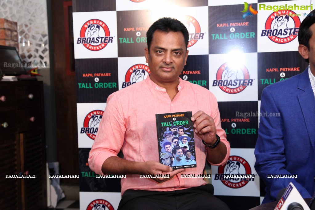 Kapil Pathare's A Tall Order Book Promotional Event at Genuine Broaster Chicken, Hyderabad