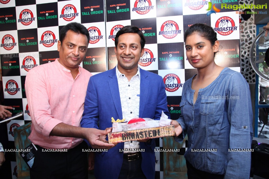 Kapil Pathare's A Tall Order Book Promotional Event at Genuine Broaster Chicken, Hyderabad